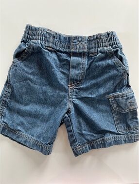 y2k boys circo denim cargo shorts